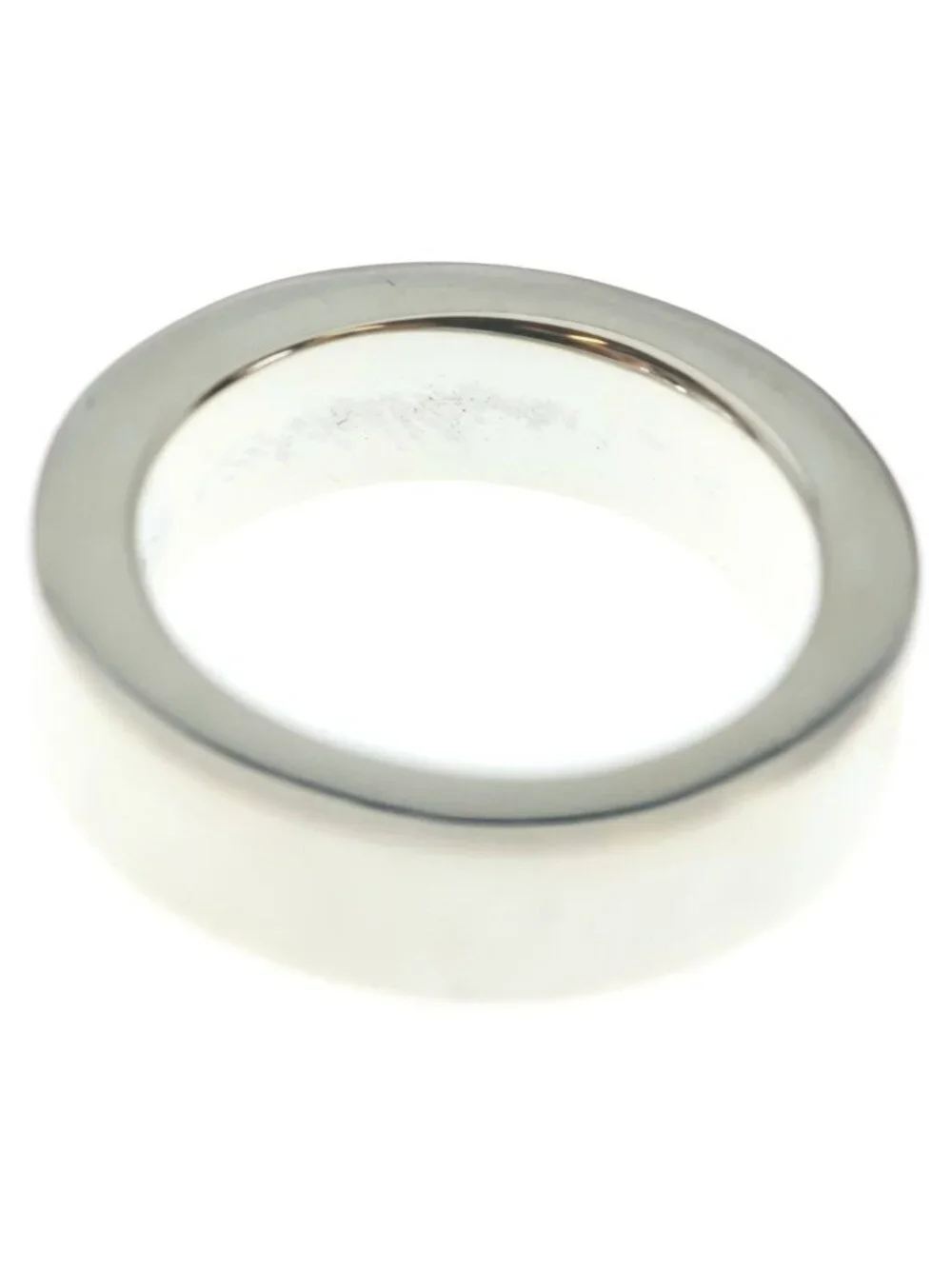 Chrome Hearts Spacer Pln Ring Plain Silver